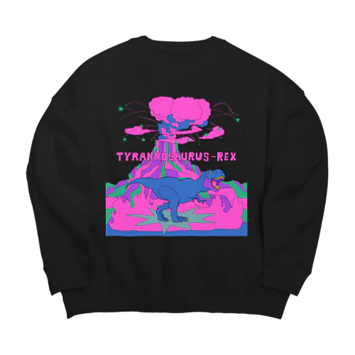 ティラノサウルス Big Crew Neck Sweatshirt