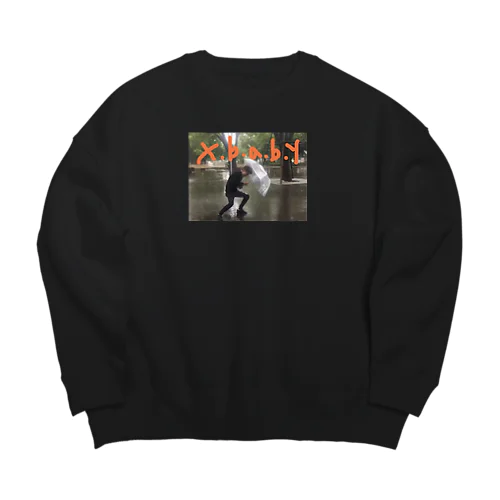 台風 Big Crew Neck Sweatshirt