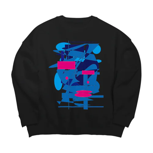 TARAKO唇 Big Crew Neck Sweatshirt