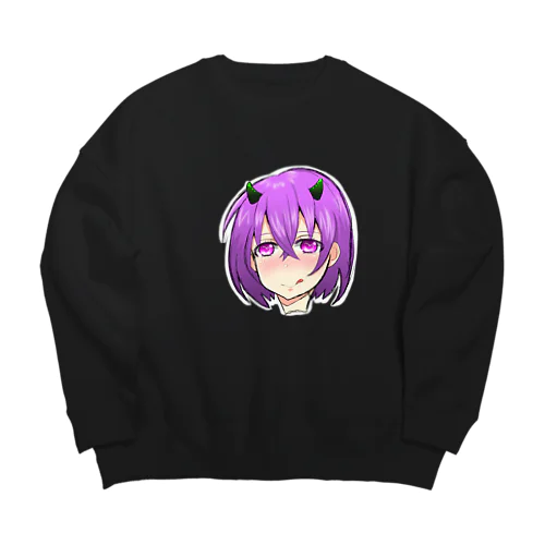 小悪魔ちゃん Big Crew Neck Sweatshirt