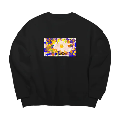 蓮 Big Crew Neck Sweatshirt