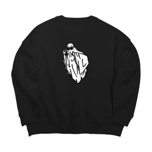 ghost Big Crew Neck Sweatshirt