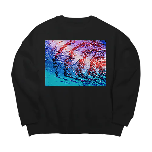 Echoes Big Crew Neck Sweatshirt