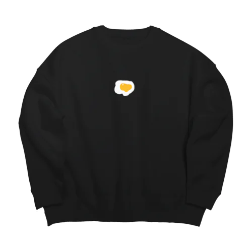 失敗目玉焼き Big Crew Neck Sweatshirt