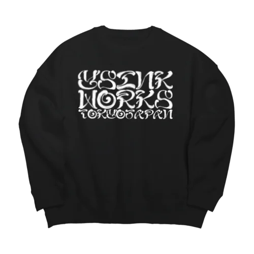 ysinkworks スウェット Big Crew Neck Sweatshirt