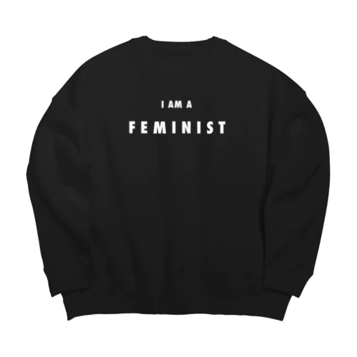 FEMINIST Big Crew Neck Sweatshirt