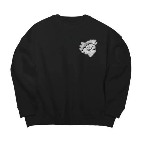 白骨化くん Big Crew Neck Sweatshirt