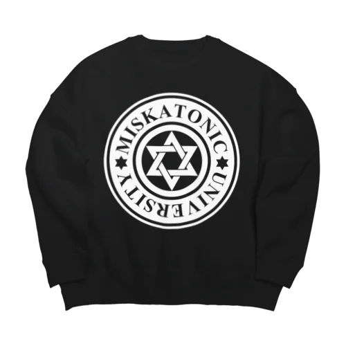 MISKATONIC UNIVERSITY Big Crew Neck Sweatshirt