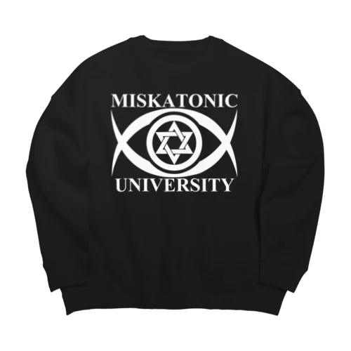 MISKATONIC UNIVERSITY ビッグシルエットスウェット