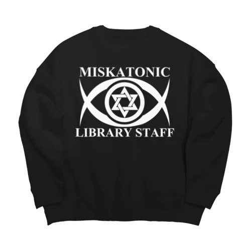 MISKATONIC LIBRARY STAFF ビッグシルエットスウェット