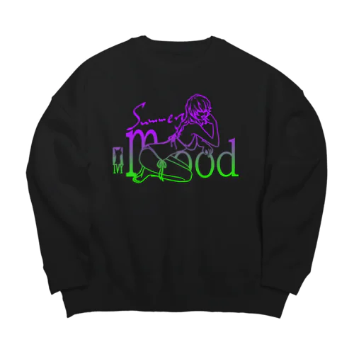 SummerMood Sunshine GR Big Crew Neck Sweatshirt