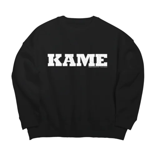 ブカッと着るカメ吉スエット！ Big Crew Neck Sweatshirt