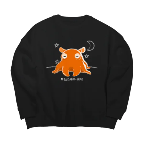 メンダコUFO Big Crew Neck Sweatshirt