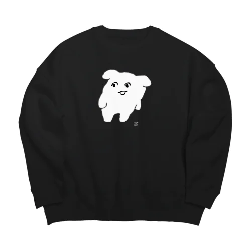 よよ(くろ) Big Crew Neck Sweatshirt