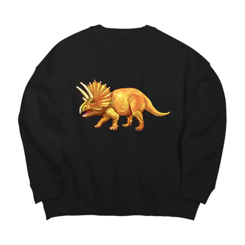 トリケラトプス（ファッション） Big Crew Neck Sweatshirt