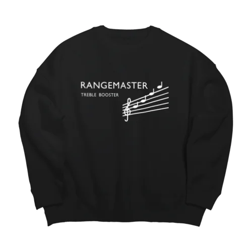RANGEMASTER (白字) Big Crew Neck Sweatshirt