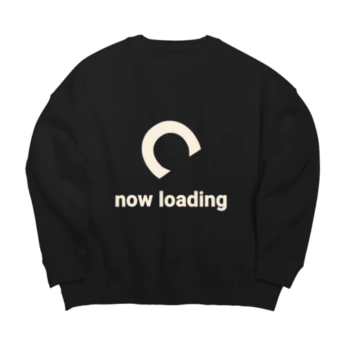 ナウローディング now loading しばらくお待ち下さい Big Crew Neck Sweatshirt