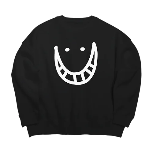 ニヤリほくそ笑む Big Crew Neck Sweatshirt