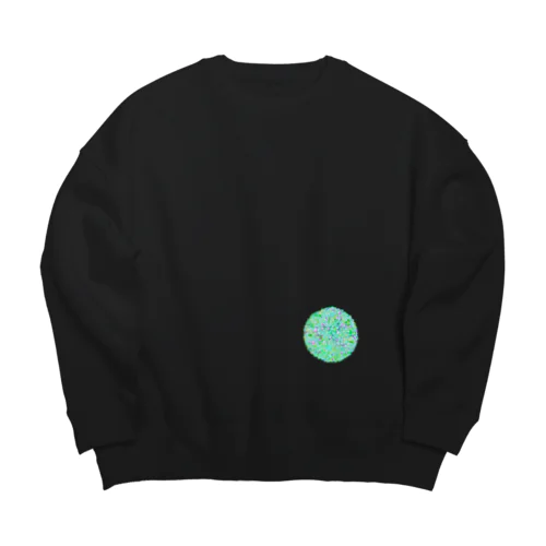 Ik houd van jou(文字無し) Big Crew Neck Sweatshirt