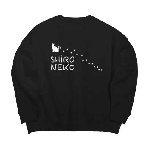 SHiRONEKOグッズ Big Crew Neck Sweatshirt