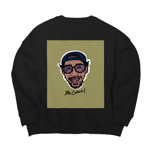 BE GENKI_V2 Big Crew Neck Sweatshirt