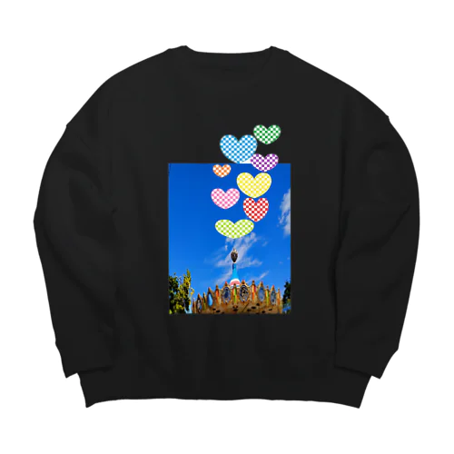 メリーゴーランドheart❤✨ Big Crew Neck Sweatshirt