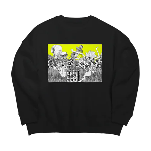 逸脱ビックスウェット Big Crew Neck Sweatshirt