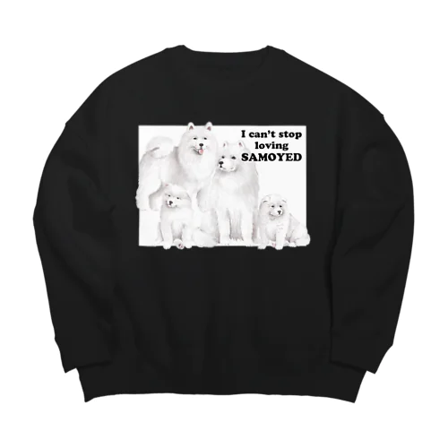 表/A ハッピーサモエドセット！ Big Crew Neck Sweatshirt