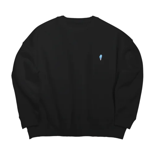 あいすうぇっと（くろβ） Big Crew Neck Sweatshirt