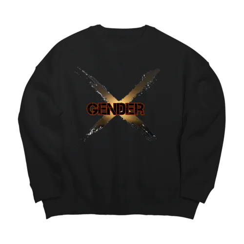 X gender Big Crew Neck Sweatshirt