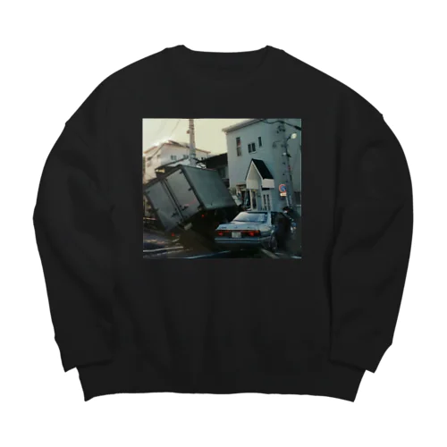 Traffic Jam Big Crew Neck Sweatshirt