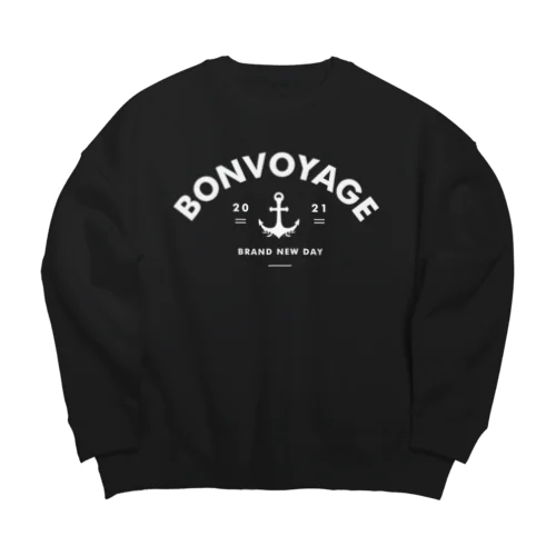 BON VOYAGE Big Crew Neck Sweatshirt