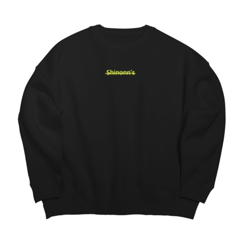 Shinonn's 蛍光 Big Crew Neck Sweatshirt