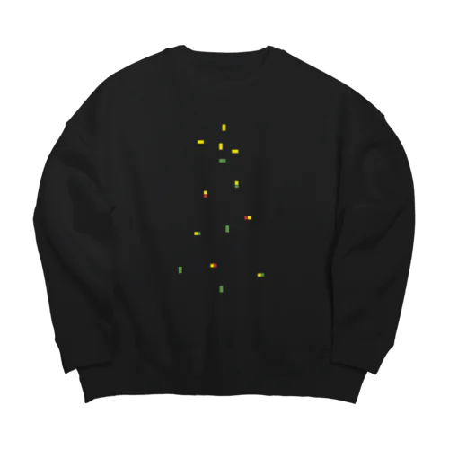 クリスマス Big Crew Neck Sweatshirt