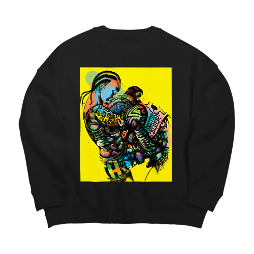 膝 Big Crew Neck Sweatshirt