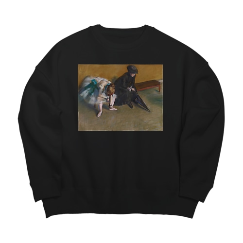 エドガー・ドガ Big Crew Neck Sweatshirt