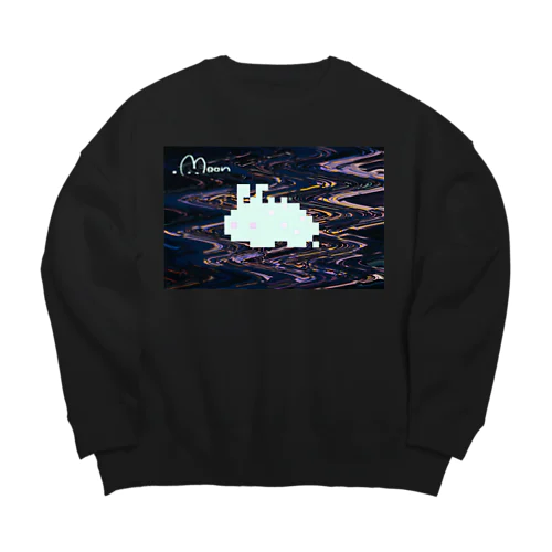 ドットウミウシちゃん Big Crew Neck Sweatshirt