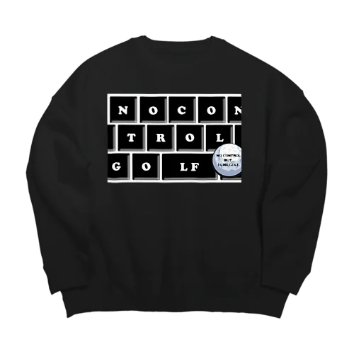 ノーコントロールゴルフ/キーボード Big Crew Neck Sweatshirt