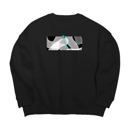 奥行YUREI Big Crew Neck Sweatshirt