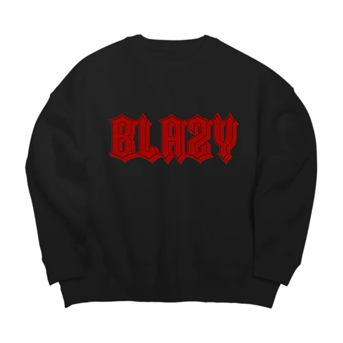 Blazy Big Crew Neck Sweatshirt