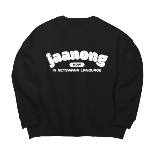 jaanong（じゃ〜のん） Big Crew Neck Sweatshirt