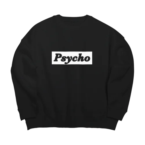 Psycho Whiteシリーズ Big Crew Neck Sweatshirt