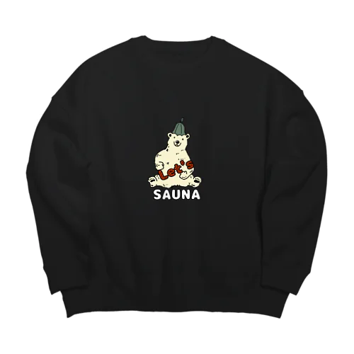 サウナ/SAUNA Big Crew Neck Sweatshirt