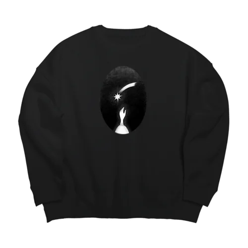 ほしを乞うひと Big Crew Neck Sweatshirt