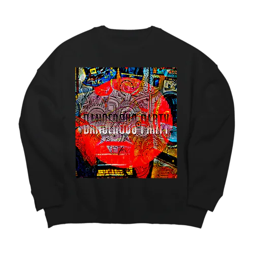 dangerousparty Big Crew Neck Sweatshirt