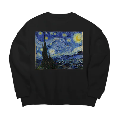 The Starry Night Big Crew Neck Sweatshirt