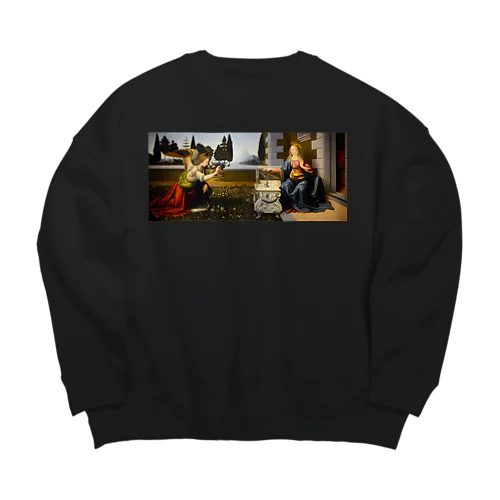 Annunciazione Big Crew Neck Sweatshirt