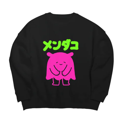 あら、メンダコ！ Big Crew Neck Sweatshirt