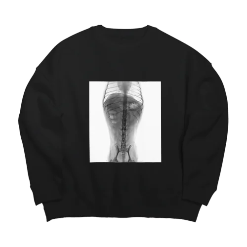 うちの犬のレントゲン④ Big Crew Neck Sweatshirt