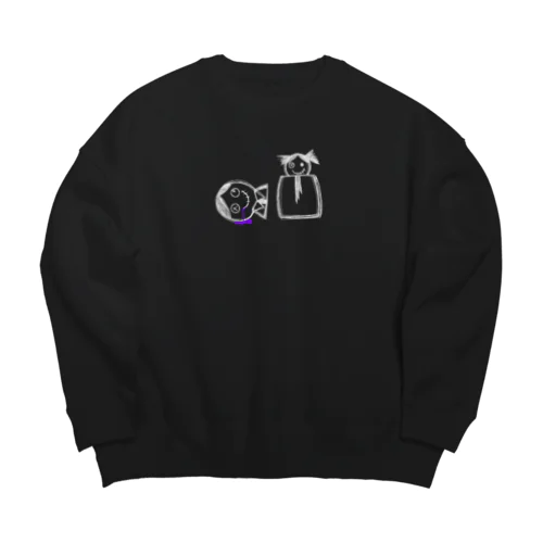 おとうさん Big Crew Neck Sweatshirt